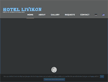 Tablet Screenshot of hotel-livikon-plakias.com